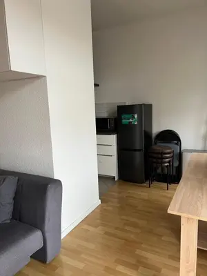 Küche/Küchenzeile in der Unterkunft Ferienwohnung für kleine und große Reisegruppe