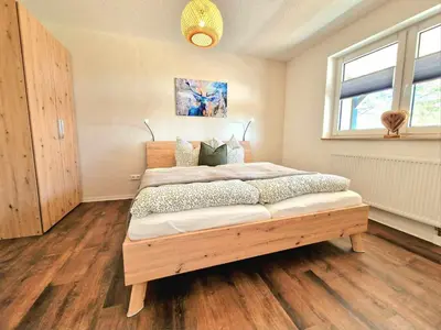 Ein Bett oder Betten in einem Zimmer der Unterkunft Bett und Bike Bergen