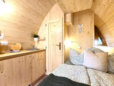 Ein Bett oder Betten in einem Zimmer der Unterkunft Bett und Bike Bergen