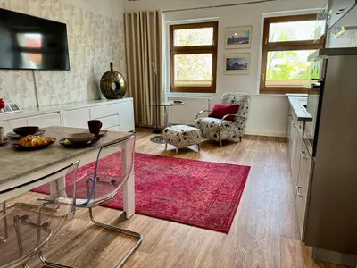 TV/Unterhaltungsangebot in der Unterkunft Apartment im Elbtal Dresden, Meißen, Moritzburg