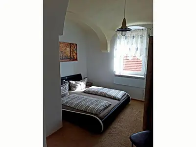 Ein Bett oder Betten in einem Zimmer der Unterkunft I 