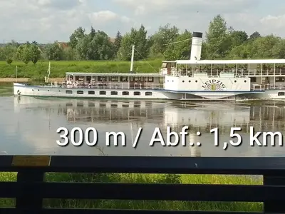 Naturlandschaft in der Nähe des Privatzimmers