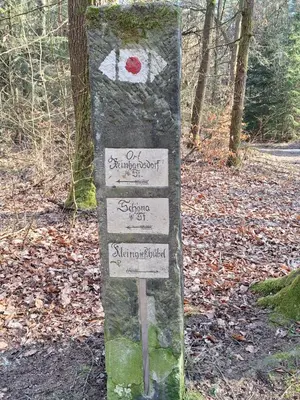 Grundriss der Unterkunft Ferienwohnung Blick zum Zirkelstein