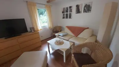 TV/Unterhaltungsangebot in der Unterkunft Ferienhaus zur Dorfbachklamm