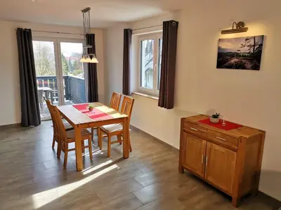 Grundriss der Unterkunft Apartment in Papstdorf 