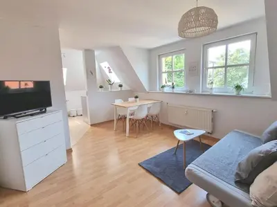 TV/Unterhaltungsangebot in der Unterkunft 2 room apt at It-district Neustadt & free parking