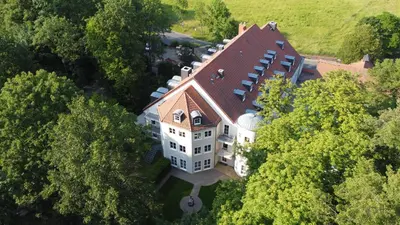 Das Gebäude in dem sich das Hotel befindet