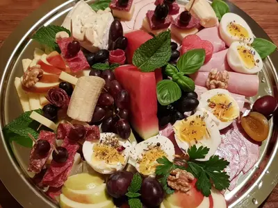 Essen in der Pension oder in der Nähe