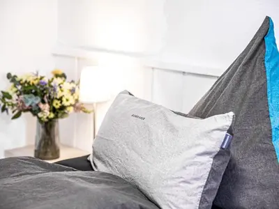 Ein Bett oder Betten in einem Zimmer der Unterkunft 