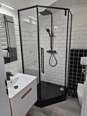 Ein Badezimmer in der Unterkunft Ferienwohnung Gräfin Cosel