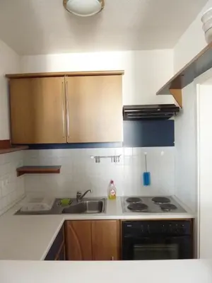 Küche/Küchenzeile in der Unterkunft Apartment Hechtstraße