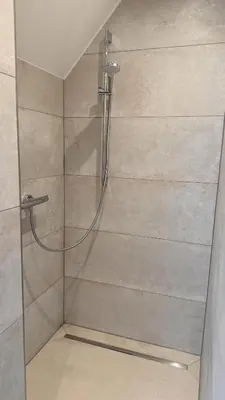 Ein Badezimmer in der Unterkunft Ferienhaus Barbarine