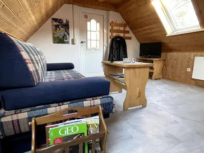 Küche/Küchenzeile in der Unterkunft Ferienwohnung mit Sonnenterrasse, Monteursunterkunft, Gästewohnung