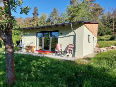 Ein Garten an der Unterkunft 