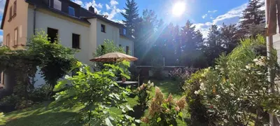 Ein Garten an der Unterkunft Apartment-Chemnitz