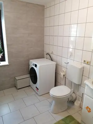 Ein Badezimmer in der Unterkunft Ferienwohnung Moni