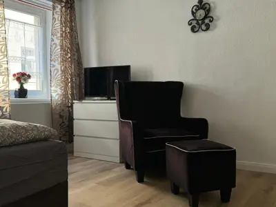 Ein Sitzbereich in der Unterkunft Sweet Home Inside Pirna one