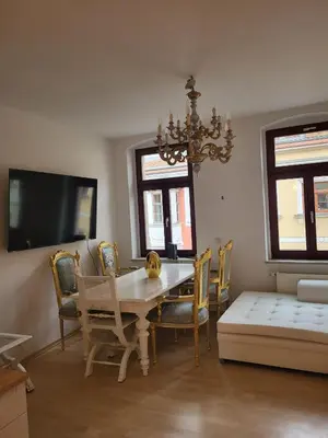 Grundriss der Unterkunft Im Herzen der historischen Altstadt mit Elbblick und Balkon