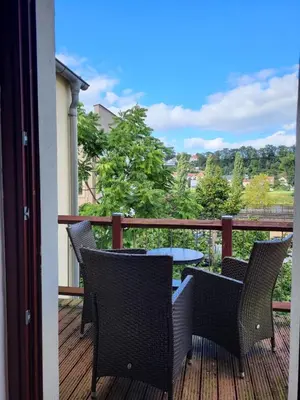 Grundriss der Unterkunft Im Herzen der historischen Altstadt mit Elbblick und Balkon