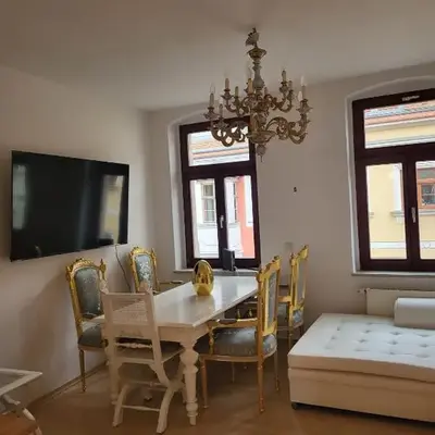 Im Herzen der historischen Altstadt mit Elbblick und Balkon