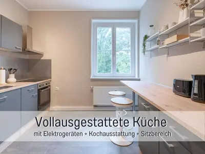 Grundriss der Unterkunft Benville Pirna - 54qm für 5 Personen - Ruhige Lage & Stellplatz - WLAN - Zentral - Fahrradkeller