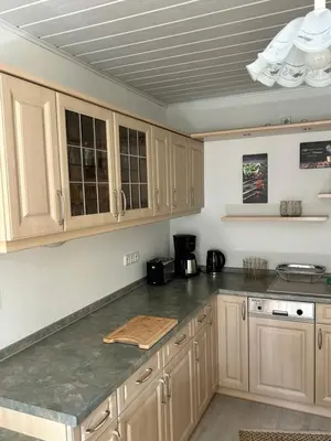 Küche/Küchenzeile in der Unterkunft Casa Verde Dresden