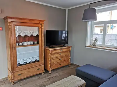 TV/Unterhaltungsangebot in der Unterkunft Tante Käthes Ferienhaus - FeWo ANNA