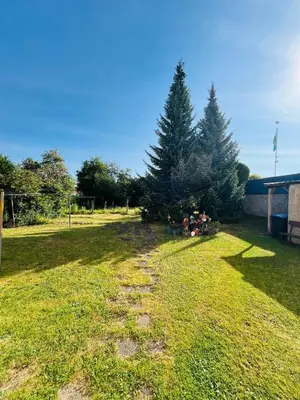 Ein Garten an der Unterkunft Apartment tenX Mittweida