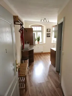 Küche/Küchenzeile in der Unterkunft Ferienwohnung Rosso Vino 1