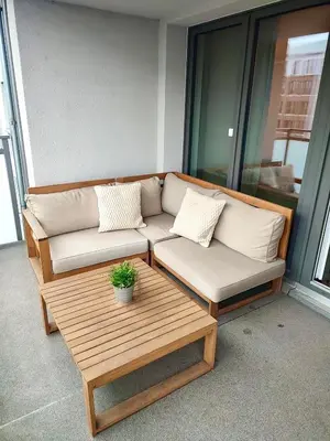 Ein Sitzbereich in der Unterkunft City-Apartment im Herzen der Dresdner Altstadt