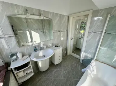 Ein Badezimmer in der Unterkunft Exclusiv im Erzgebirge