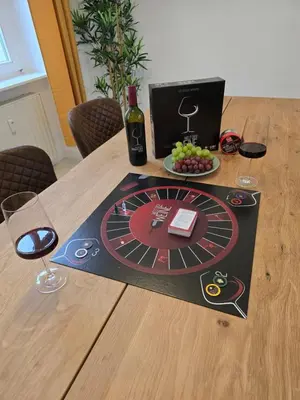 Getränke in der Unterkunft WohnTraum zur alten Post, Sauna, Altstadt