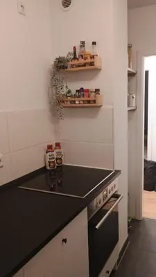 Küche/Küchenzeile in der Unterkunft Traum Appartement Coswig