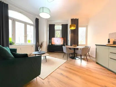 TV/Unterhaltungsangebot in der Unterkunft Exklusive 2-Zimmer-Wohnung