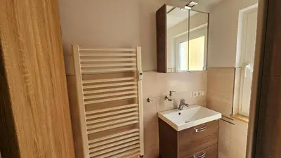 Ein Badezimmer in der Unterkunft Ferienwohnung Lindenbaum