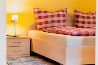 Ein Bett oder Betten in einem Zimmer der Unterkunft Ferienpark Bad Sonnenland