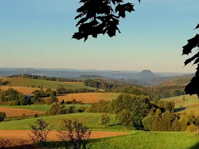 Naturlandschaft in der Nähe des Ferienhauses