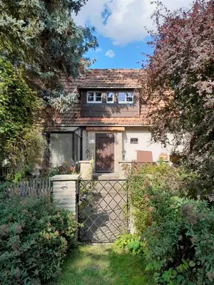 Ein Garten an der Unterkunft Ferienhaus Lichtblick