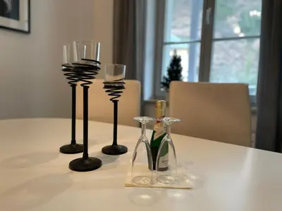 Getränke in der Unterkunft Villa Monsei - das Herzstück in Bad Schandau, top Lage, modern, mit Parkplatz!
