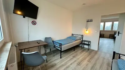 Küche/Küchenzeile in der Unterkunft MiCasa TuCasa - 3-R Apartment Leipziger Neuseenland Nova