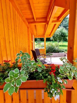 Ein Garten an der Unterkunft Fewo Horn