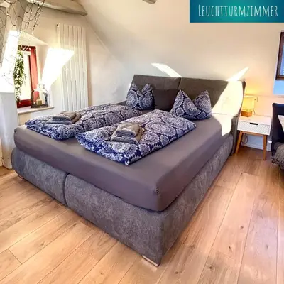 Ein Bett oder Betten in einem Zimmer der Unterkunft Ysenberc Apartments