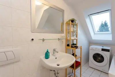 Ein Badezimmer in der Unterkunft Macabu Apartment Linda