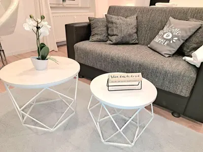 Ein Sitzbereich in der Unterkunft Enjoy Dresden Appartement