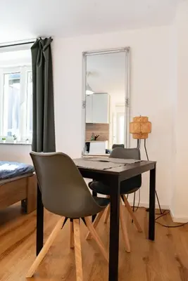 Grundriss der Unterkunft Apartment mit Terrasse