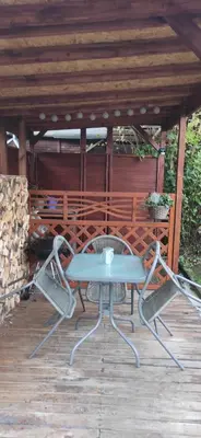 Ein Balkon oder eine Terrasse in der Unterkunft Ferienwohnung Familie Günther Warmbad