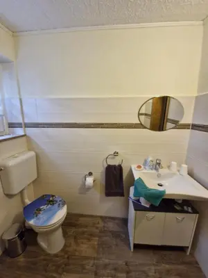 Ein Badezimmer in der Unterkunft Ferienwohnung Weigl