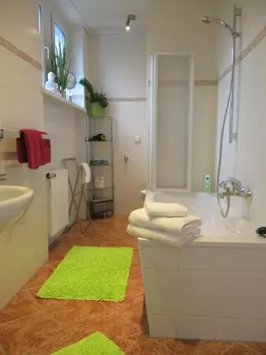 Ein Badezimmer in der Unterkunft VILLA FREIA Dresden - Exklusive Ferienwohnung zum Erholen & Entspannen