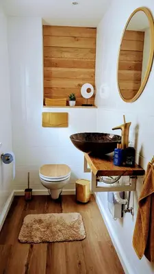 Ein Badezimmer in der Unterkunft Urlaubsresidenz Schlossblick