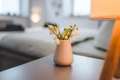 Ein Bett oder Betten in einem Zimmer der Unterkunft Erzstübl